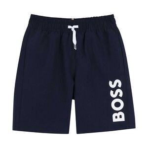 Hugo Childrens/Kids Logo Swim Shorts / Navy